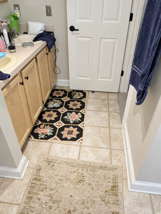 Bathroom renovation — photo 1