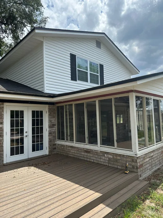 Siding renovation — photo 2